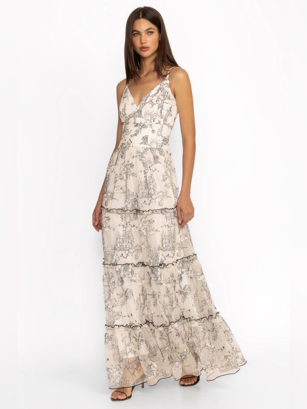 NWT!  JOHNNY WAS HOUSE ON HILL DRESS $598